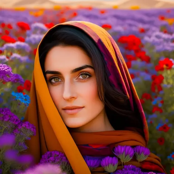 عکس زن با هوش مصنوعی ایران