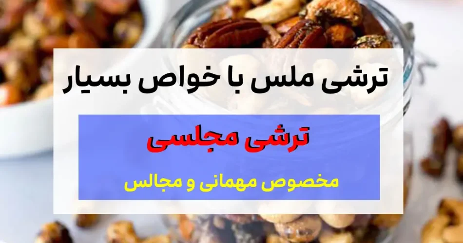 آجیلی ترشی ملس با خواص بی شمار