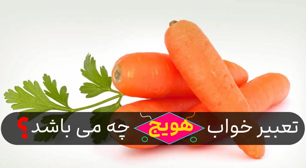 دیدن هویج در عالم رویا دارای چه تعبیری می باشد؟ دیدن هویج در عالم رویا دارای چه تعبیری می باشد؟