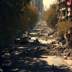 هوش مصنوعی زلزله 7 ریشتری در تهران را اینطوری بازسازی کرد!