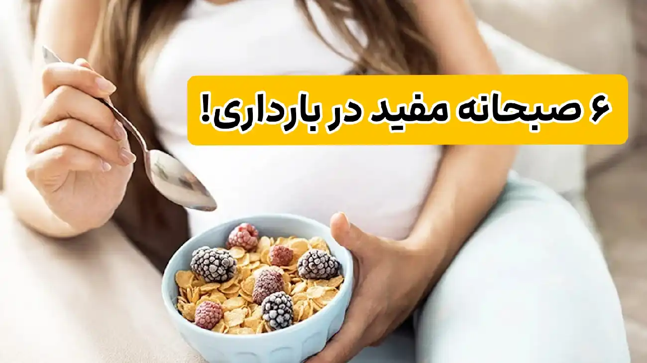 ۶ صبحانه مفید در بارداری! موقع بارداری چه صبحانه هایی بخورم؟!